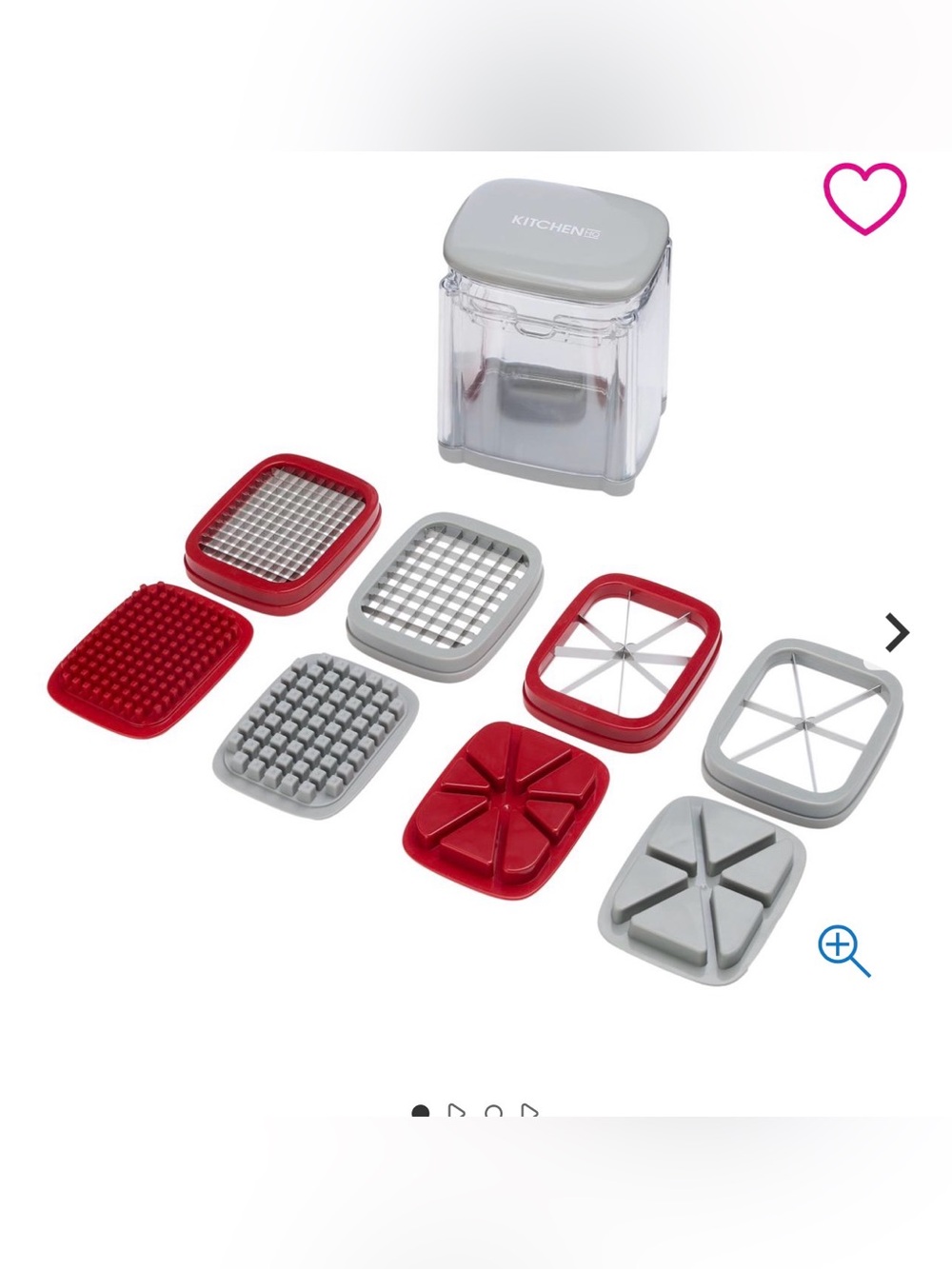 Kitchen HQ Cube, Julienne and Wedge Chopbox Set - Retail. $29.95